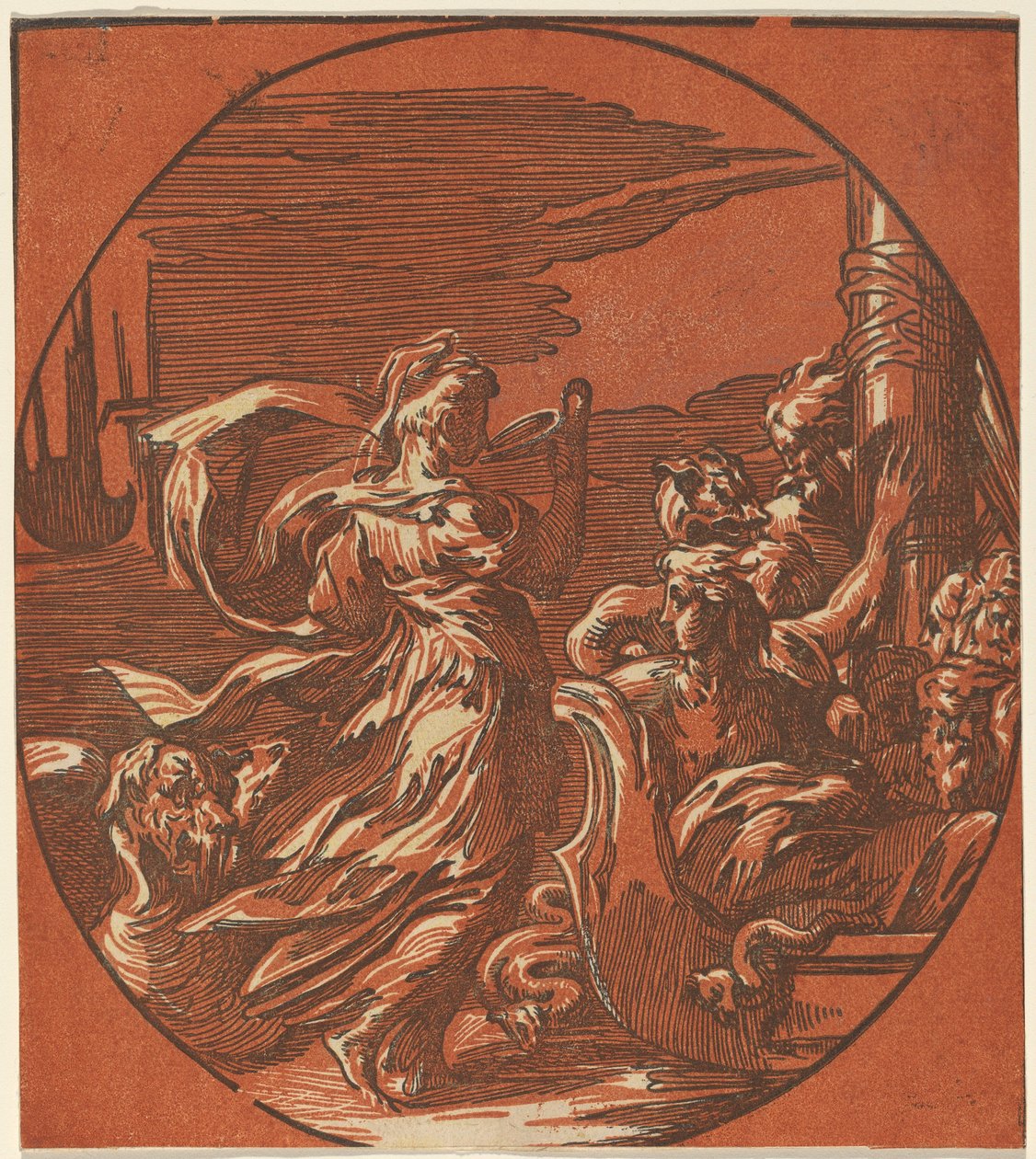 cyrk autorstwa after Parmigianino