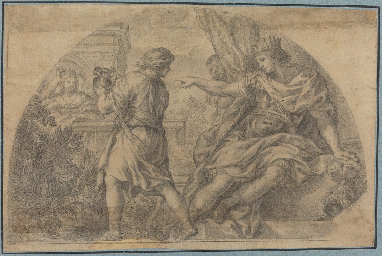Masinissa i Sophonisba autorstwa after Pietro da Cortona