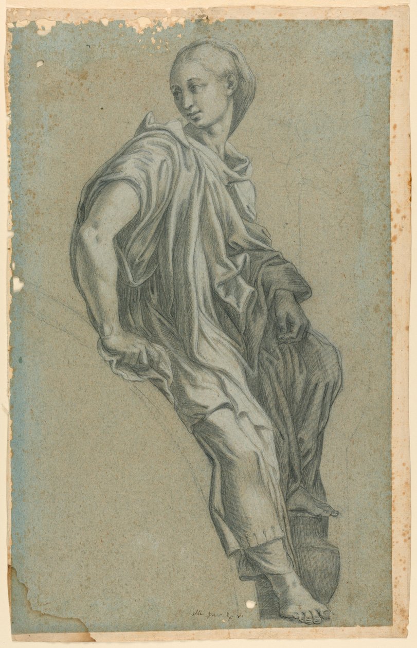 Sybil frygijska z fresku Rafaela w St. Maria della Pace autorstwa after Raphael