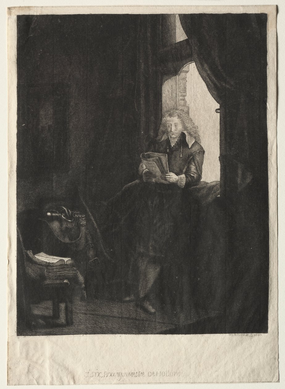 Portret Jana Szóstego autorstwa after Rembrandt van Rijn