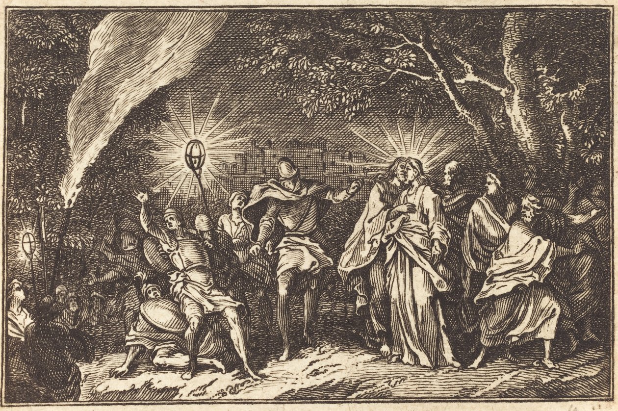 Zdrada Judasza autorstwa after Sébastien Le Clerc I