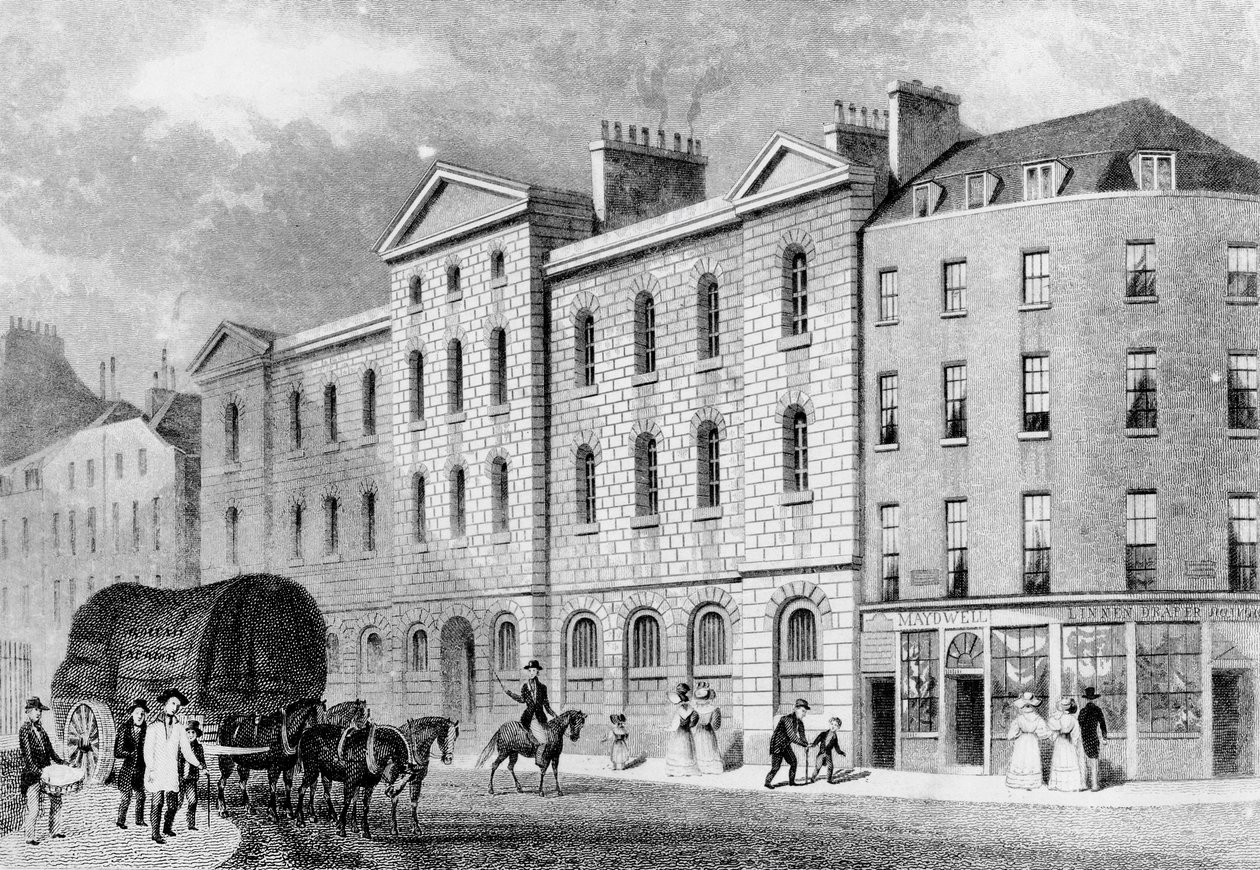 Giltspur Street Count, 1831 autorstwa Thomas Hosmer after Shepherd