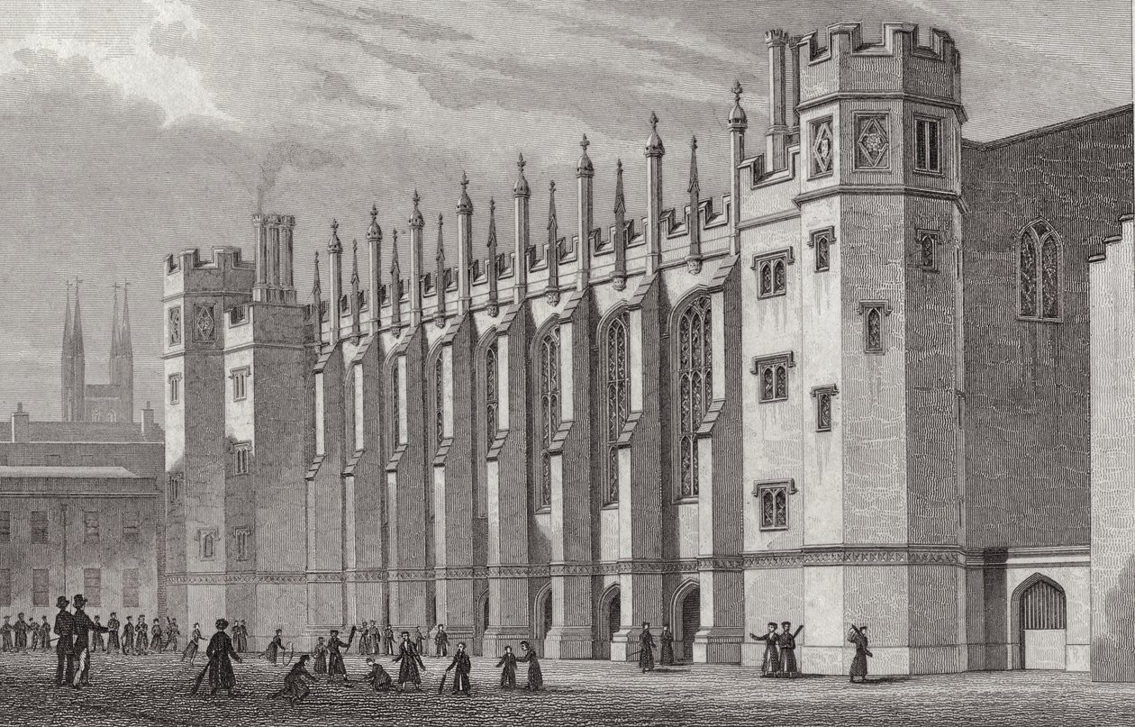 Nowa sala, szpital Chrystusa, 1828 autorstwa Thomas Hosmer after Shepherd