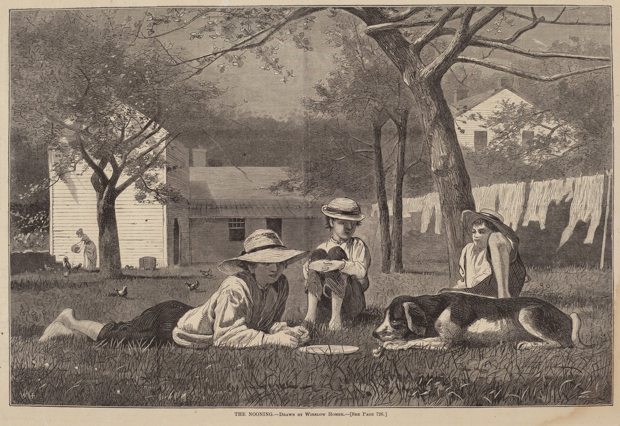 Południe autorstwa after Winslow Homer