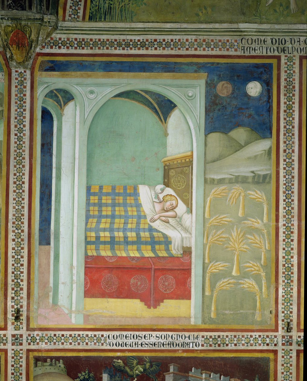 Sen o Józefie, 1356-67 autorstwa also Manfredi de Battilori Bartolo di Fredi