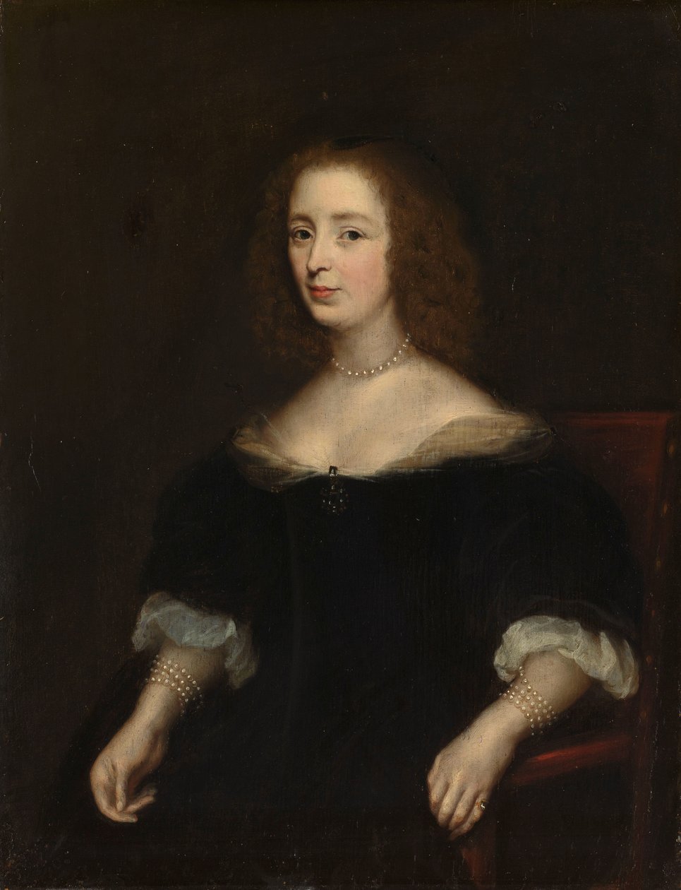 Portret Anny van den Corput (1599-1645). Żona Jacoba de Witt autorstwa anonymous (copy after)