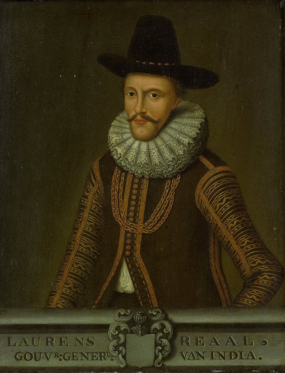 Portret Laurensa Reaela, Generalnego Gubernatora Holenderskich Indii Wschodnich autorstwa anonymous (copy after)