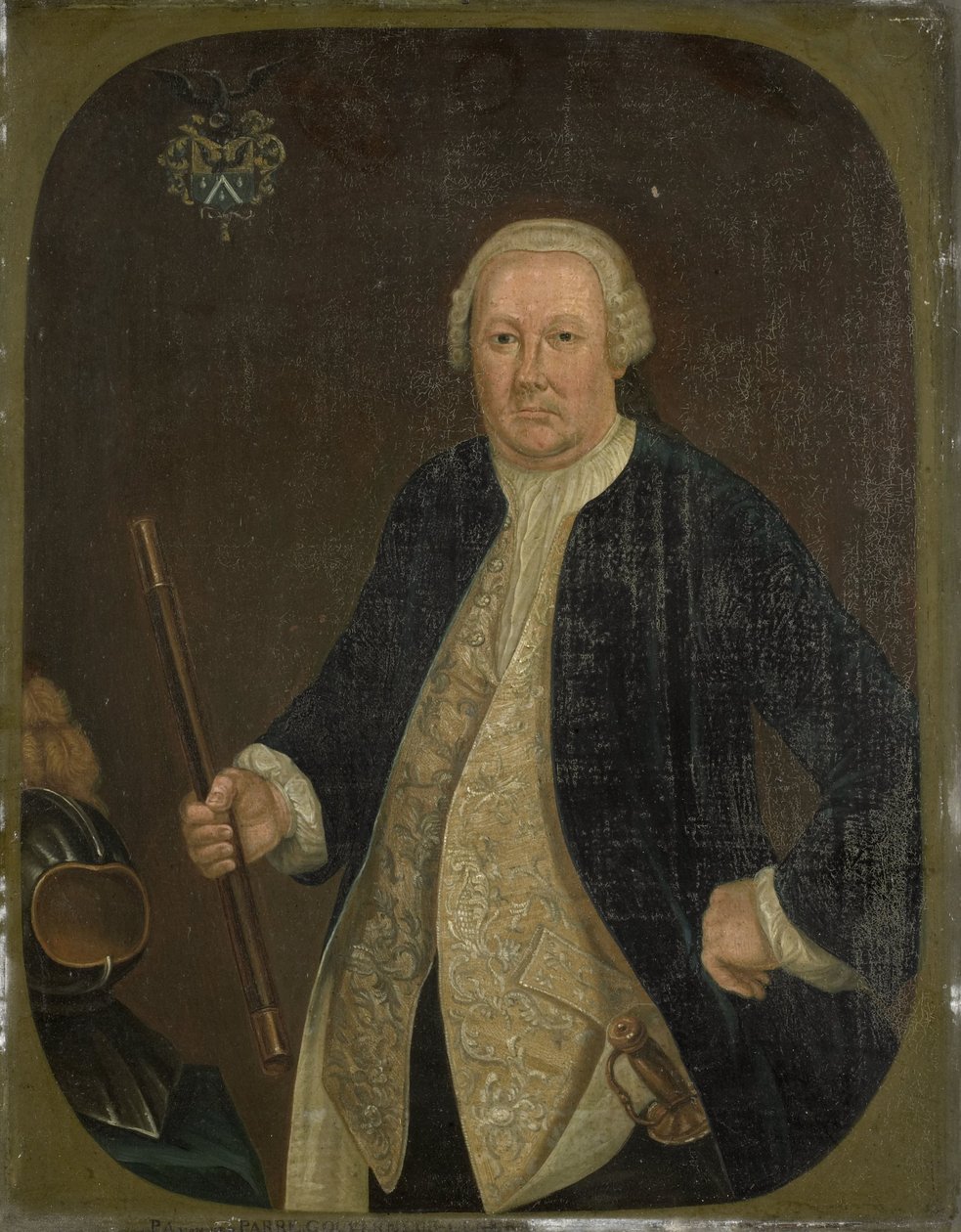 Portret Petrusa Albertusa van der Parry, gubernatora generalnego Holenderskiej Kompanii Wschodnioindyjskiej autorstwa anonymous (copy after)