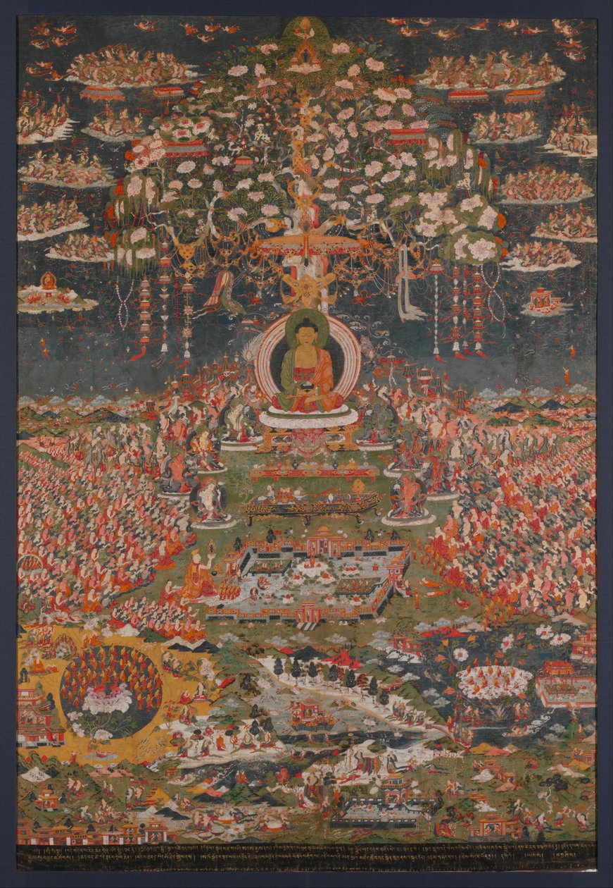 Amitabha, Budda Zachodniej Czystej Krainy (Sukhavati) autorstwa anonymous 