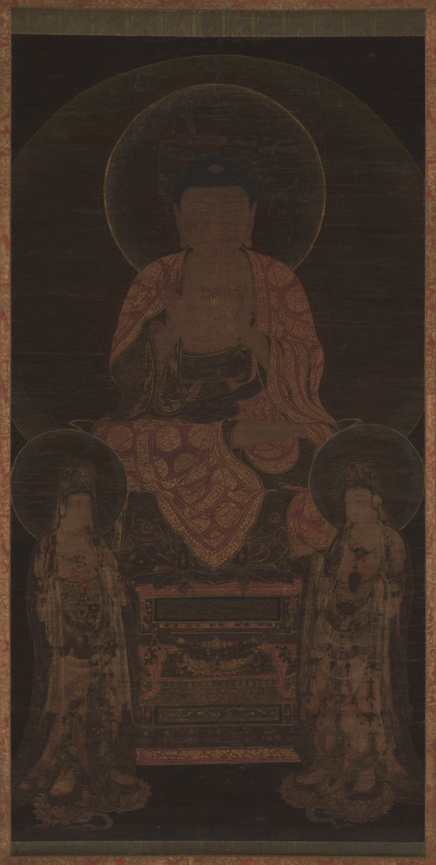 Triada Amitabha autorstwa anonymous 