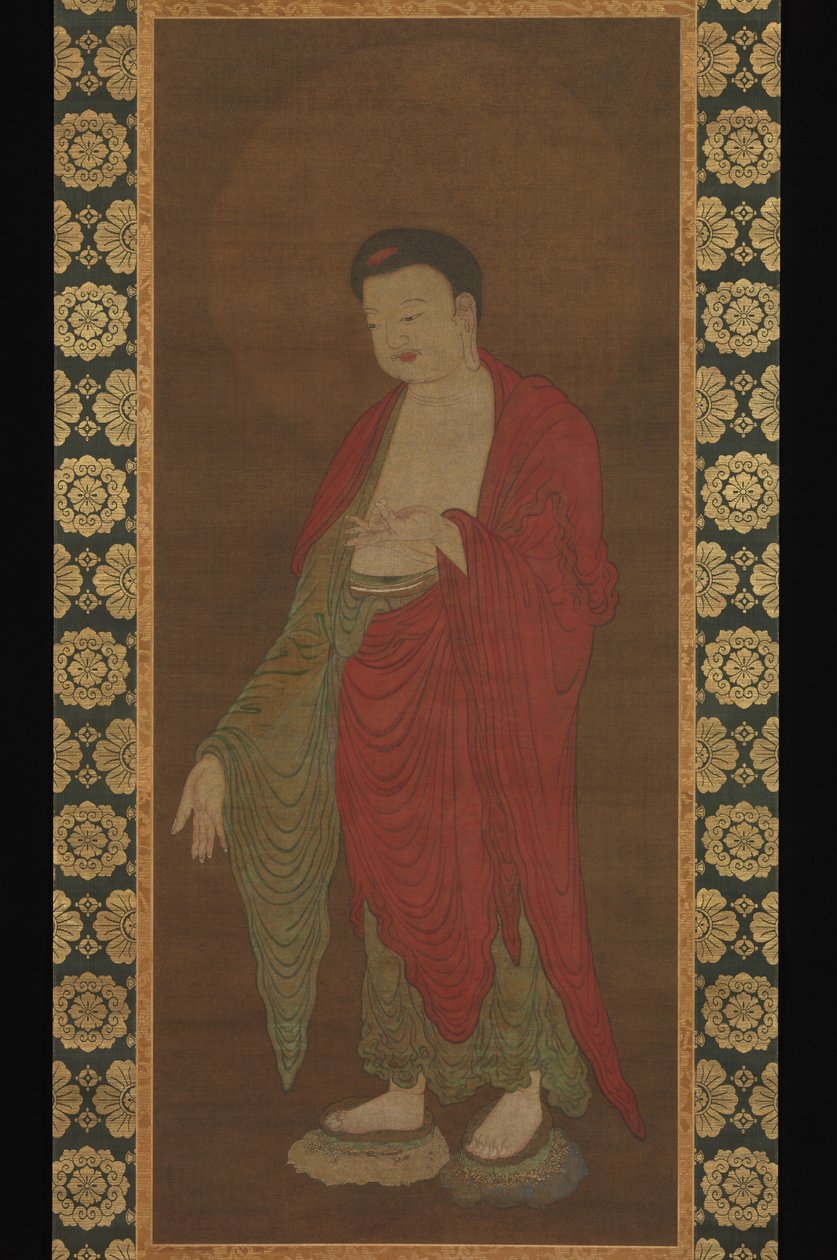 Budda Amitabha zstępujący ze swej Czystej Krainy autorstwa anonymous 