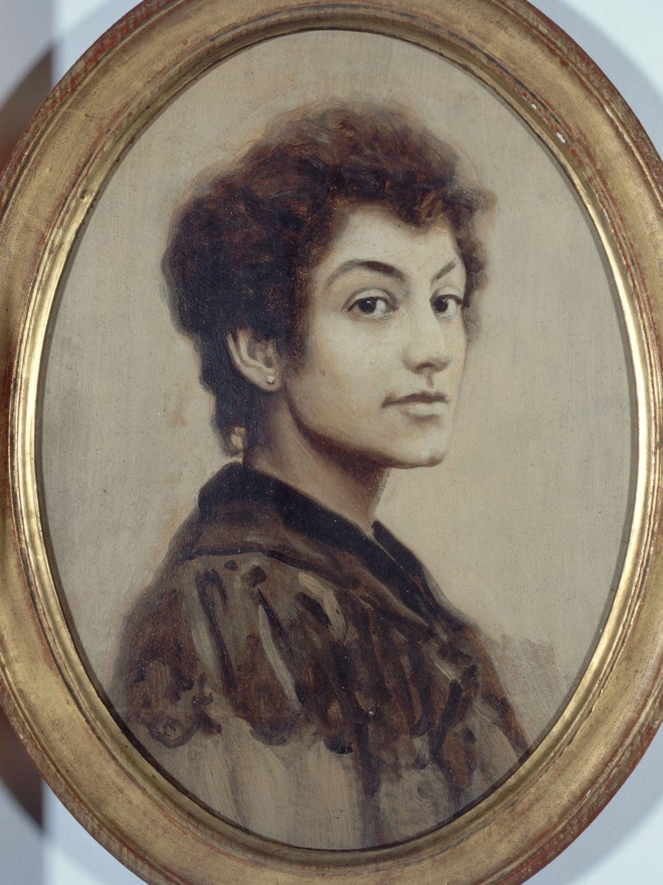 Francuski: Portrait de Gabrielle Sand-Palazzi Portret Gabrielle Sand-Palazzi autorstwa anonymous 