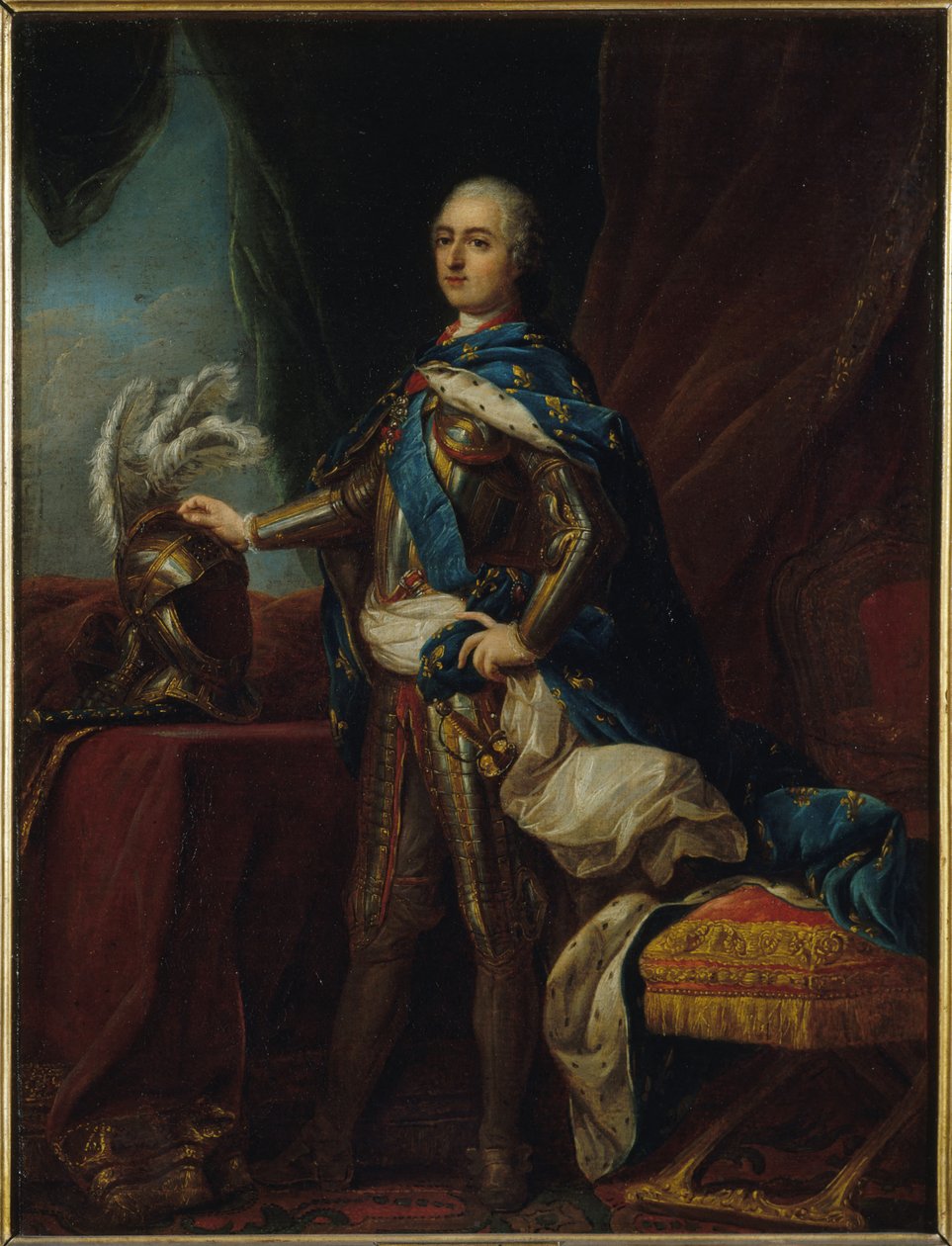 Francuski: Portrait de Louis XV autorstwa anonymous 