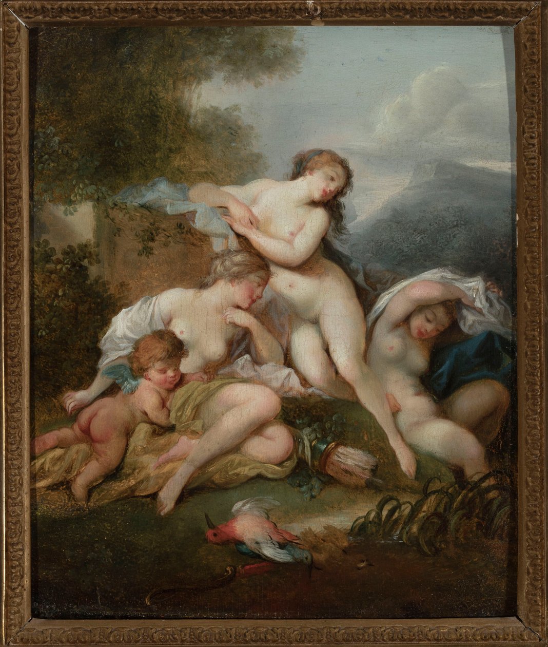 Polski:  Diana i nimfy (Kąpiel Diany) Diana and nymphs (Bath of Diana) autorstwa anonymous 