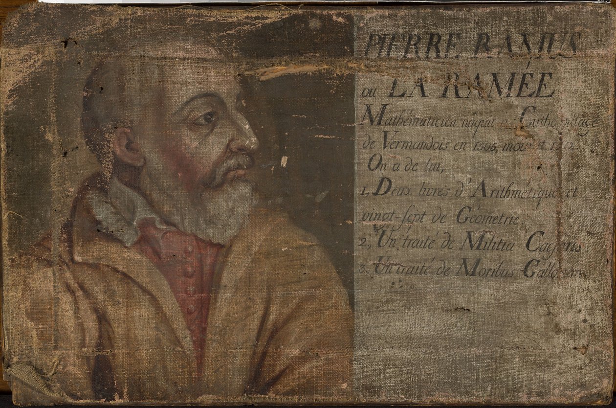 Portret Petrusa Ramusa, matematyka autorstwa anonymous 