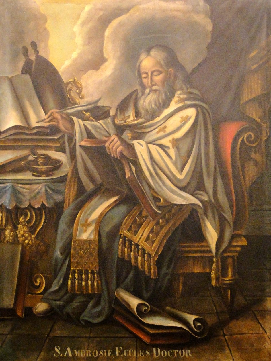 Święty Ambroży autorstwa Jesuino do Monte Carmelo