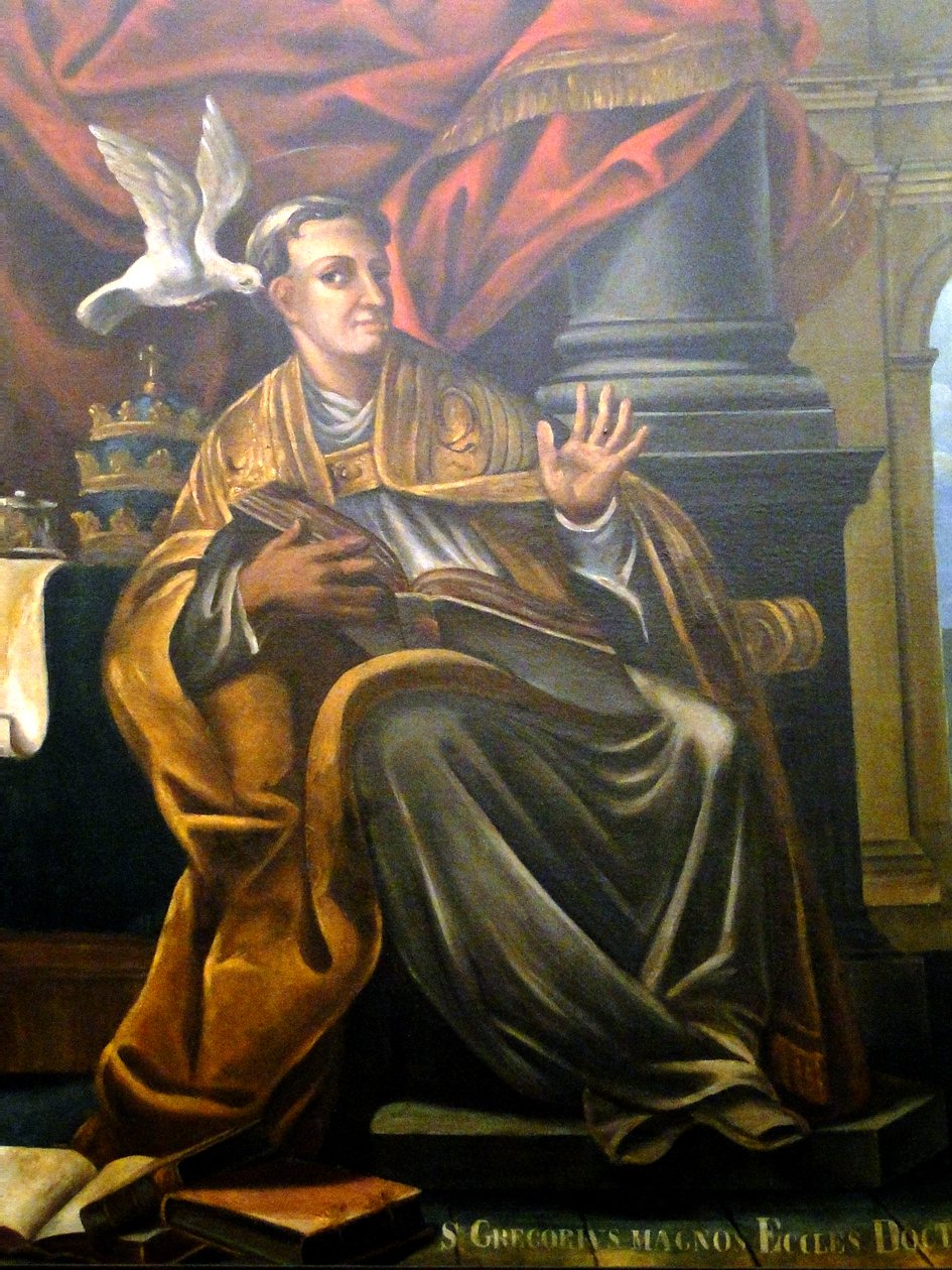 Św. Grzegorz, Papież autorstwa Jesuino do Monte Carmelo