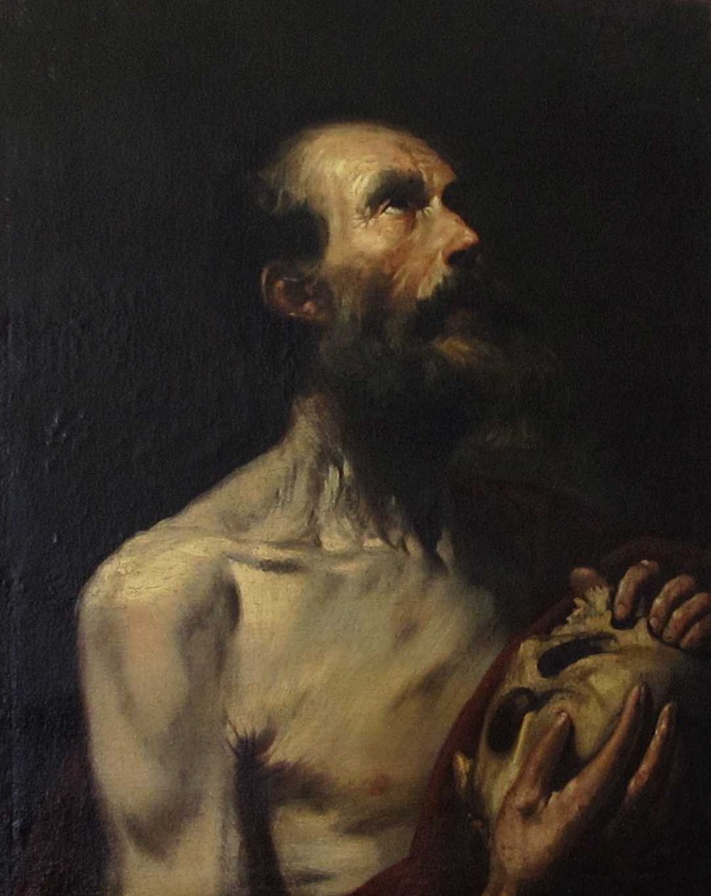 Święty Hieronim w pokucie autorstwa Jusepe de Ribera