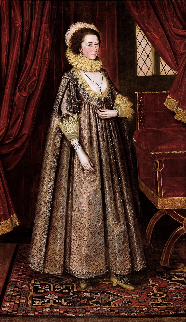 Magdalena Poultney, później Lady Aston autorstwa Marcus Garret Gheeraerts the Younger