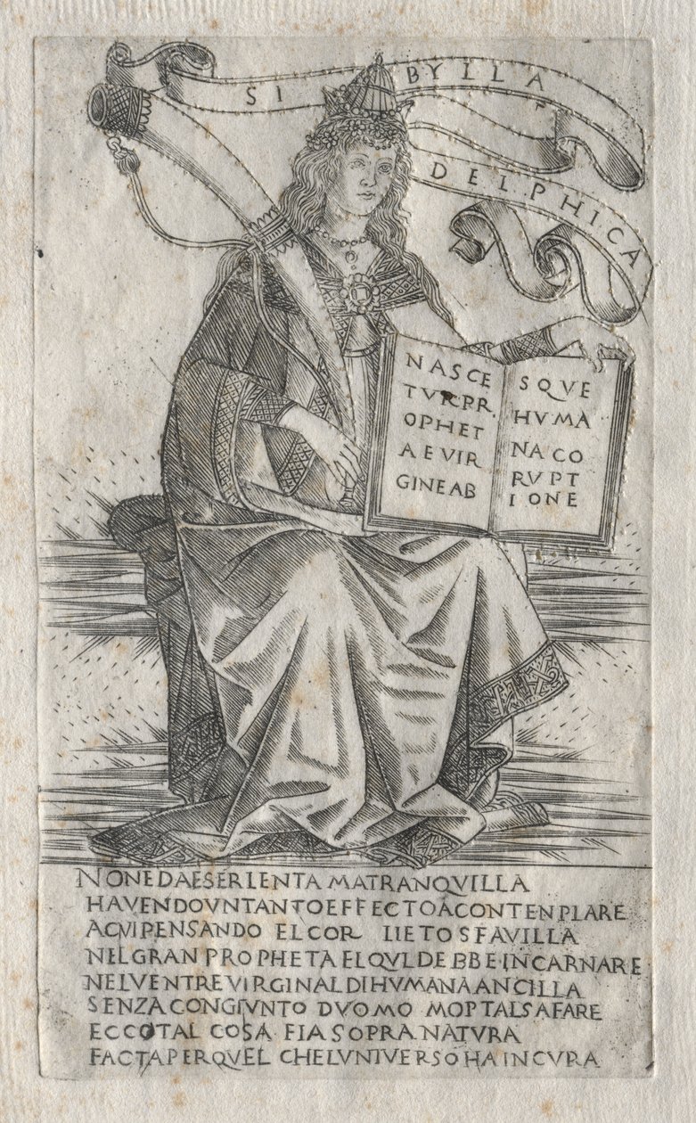 Sybille: Sybilla delficka autorstwa attributed to Francesco Rosselli