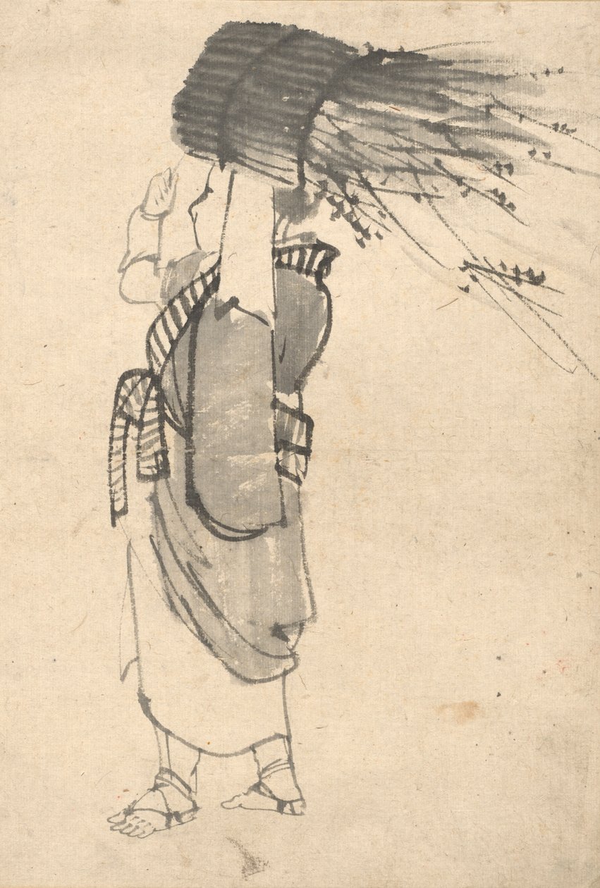Nosiciel Fagot autorstwa attributed to Kono Bairei