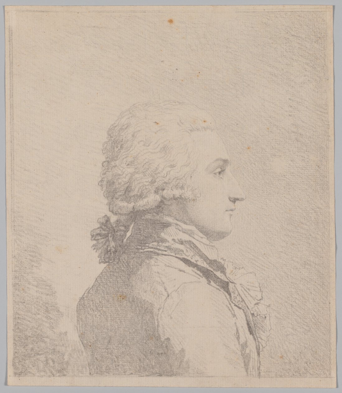 Profilowy portret mężczyzny autorstwa attributed to Louis Rolland Trinquesse