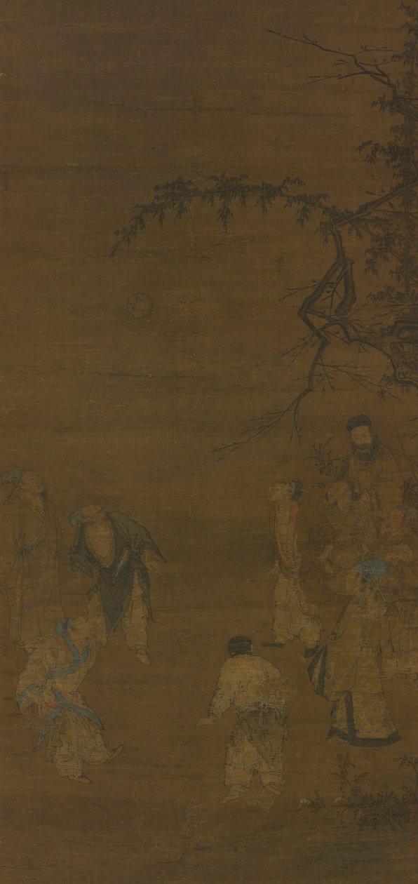 Piłkarze autorstwa attributed to Ma Yuan