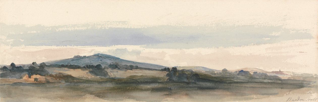 Bardon Hill, las Charnwood, Leicestershire autorstwa attributed to Peter DeWint