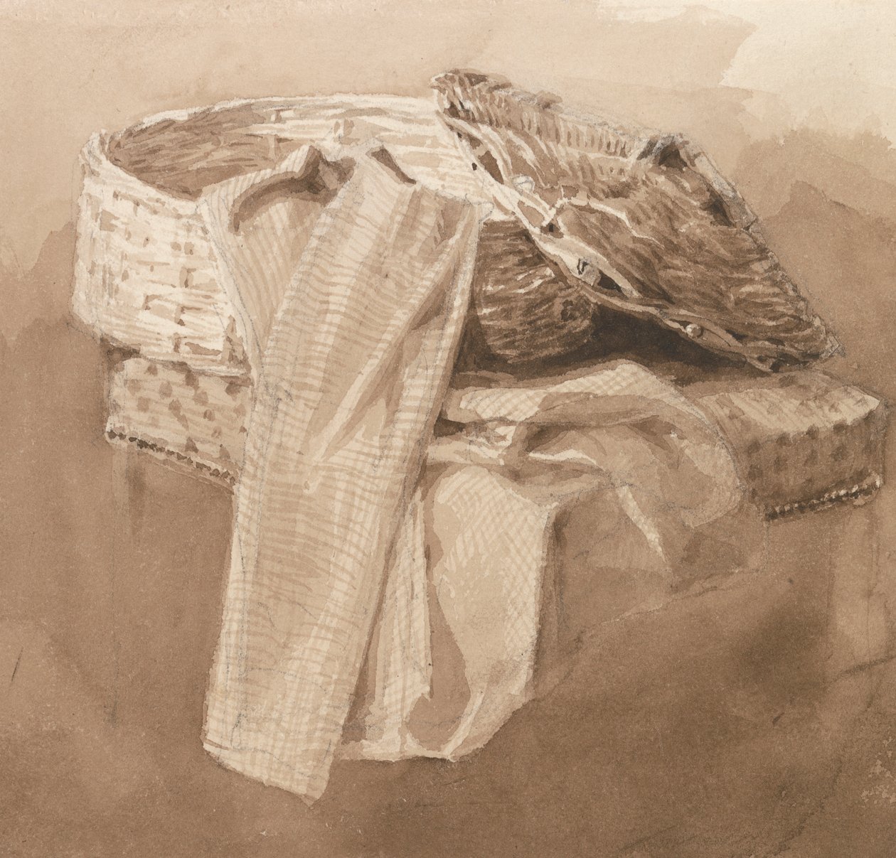 Martwa Natura: Kosz autorstwa attributed to Peter DeWint