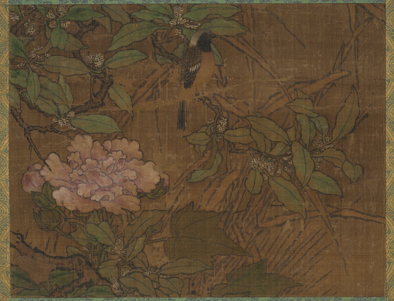 Ptaki i Kwiaty autorstwa attributed to Sesshū Tōyō