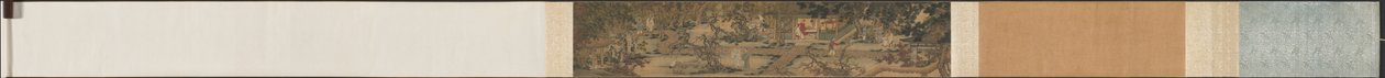 Dziewięciu Starców z Góry Zapachu autorstwa attributed to Xie Huan