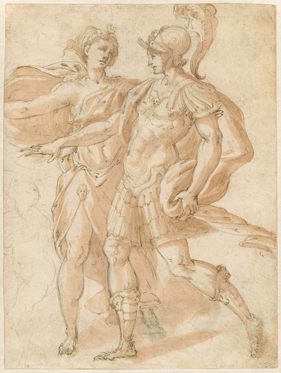 Mars i Diana [odbyt] autorstwa called Bertoia Jacopo Zanguidi
