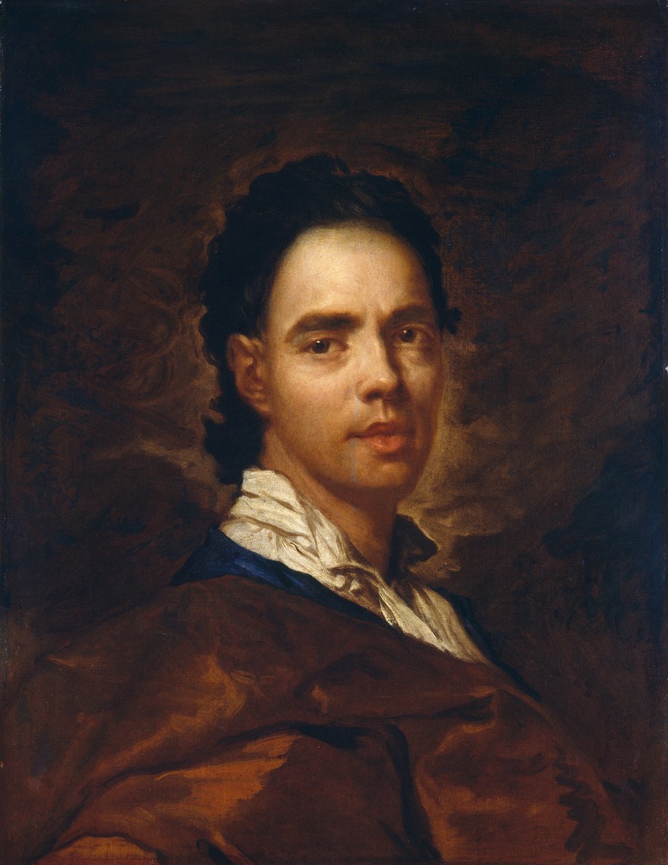 Portret młodego mężczyzny autorstwa called Fra Vittore or Fra Galgario Giuseppe Ghislandi