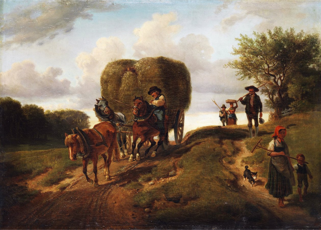 Wracasz do domu ze siana autorstwa Hermann Kauffmann