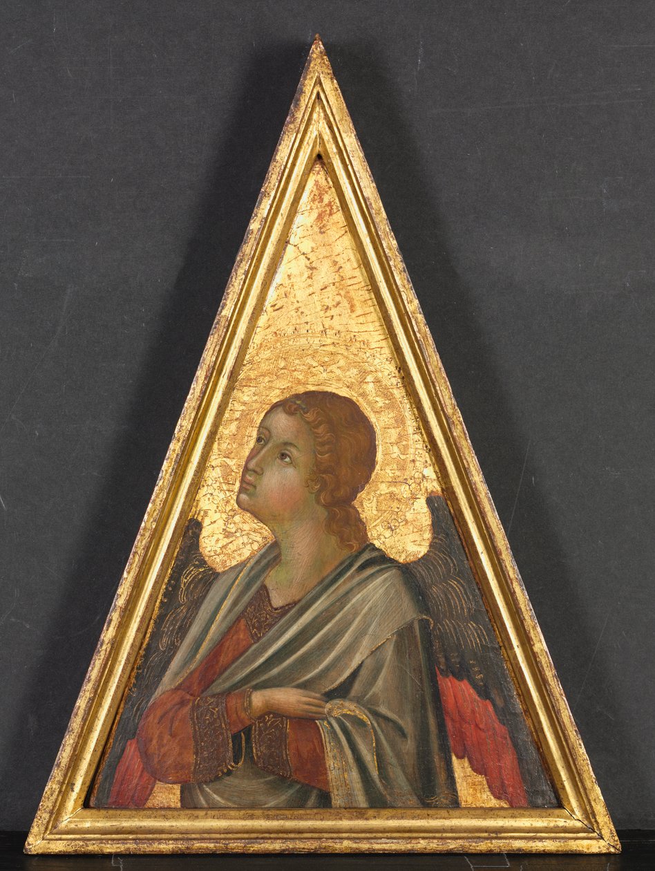 Szczyt z Aniołem autorstwa circle of Niccolò di Segna