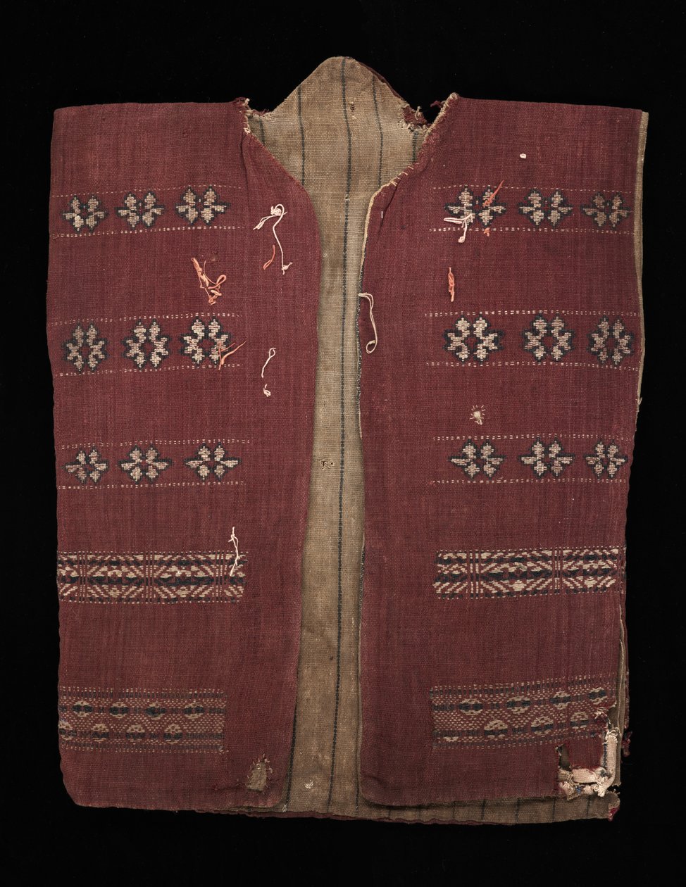 Kurtka Headhunter (baju kirai), ok.1825-75 (bawełna samodziałowa) autorstwa culture Iban