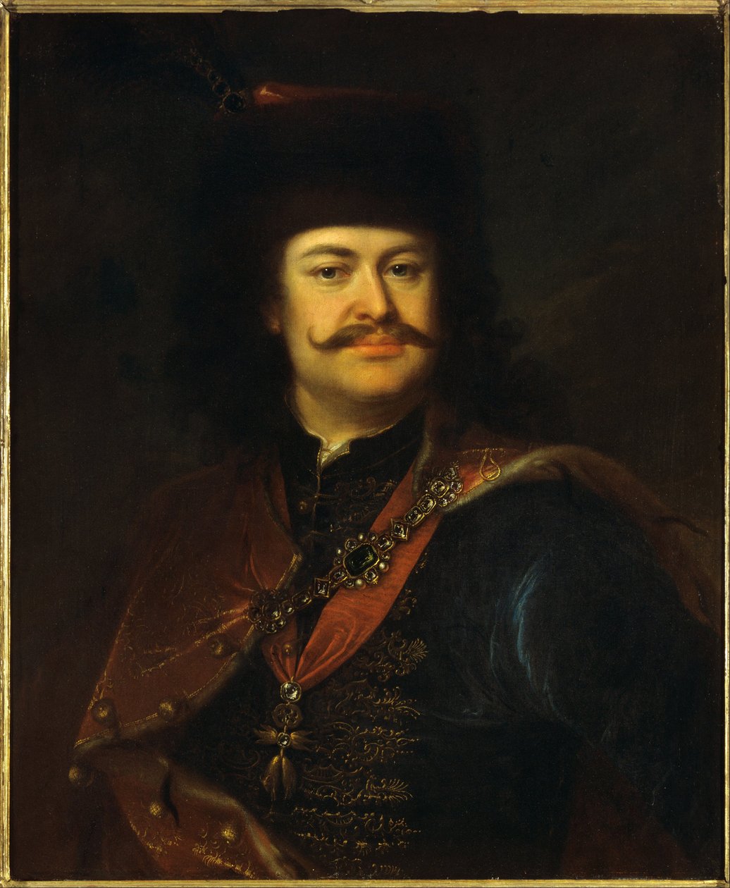 Portret księcia Ferenca Rakoczego II autorstwa Ádam Mányoki