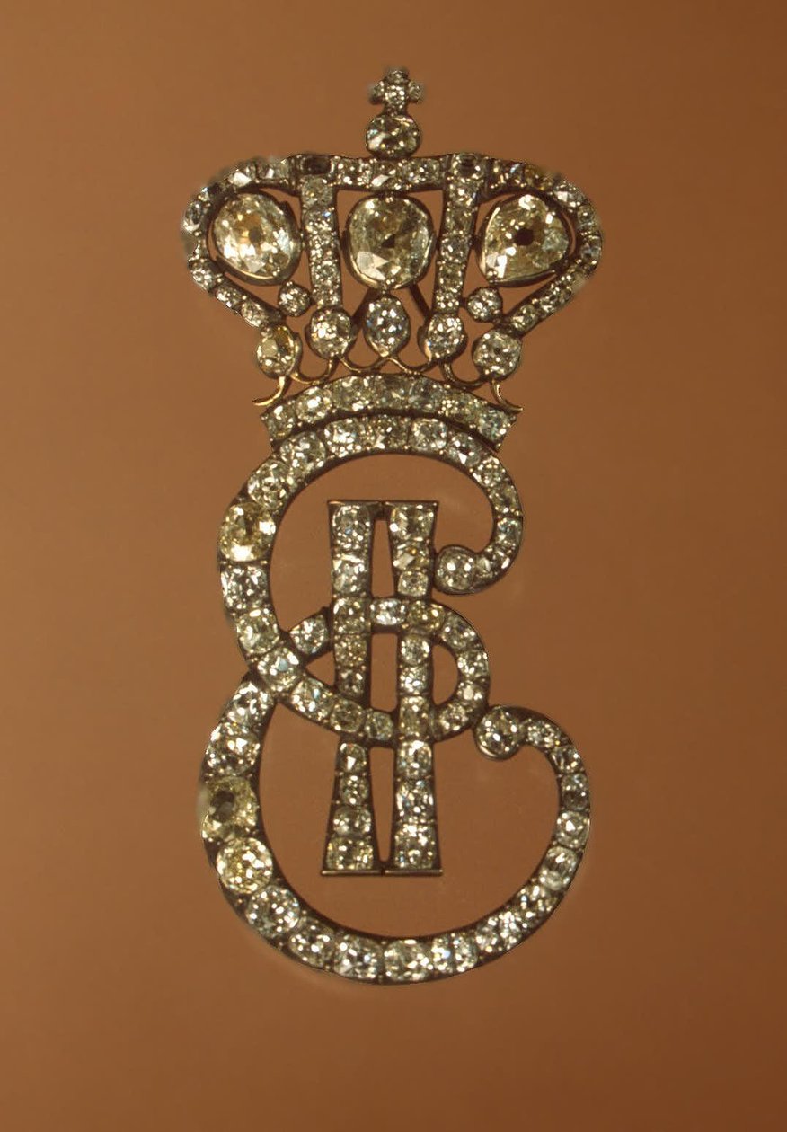 Monogram Katarzyny II dla panien honorowych, między 1775 a 1780 r autorstwa decorations and medals Orders