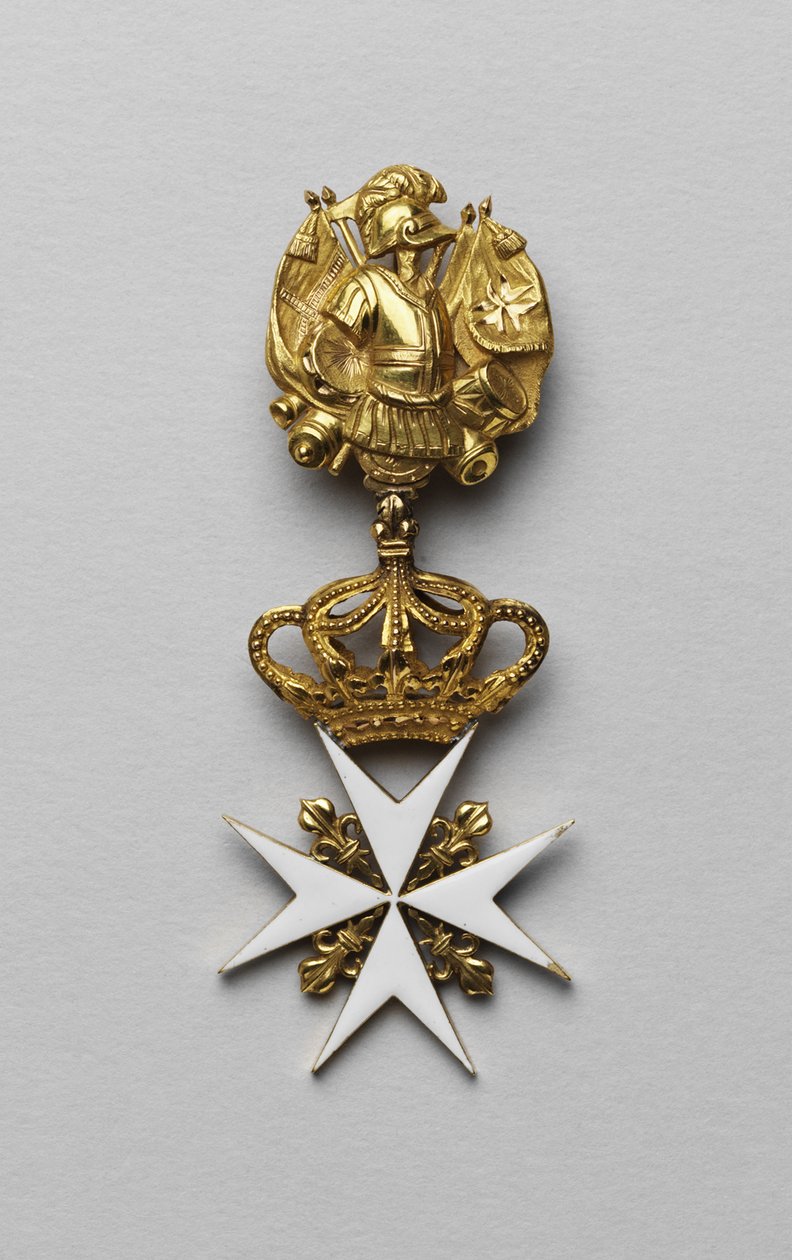 Krzyż maltański Marii Fiodorowny, koniec XVIII wieku autorstwa decorations and medals Orders