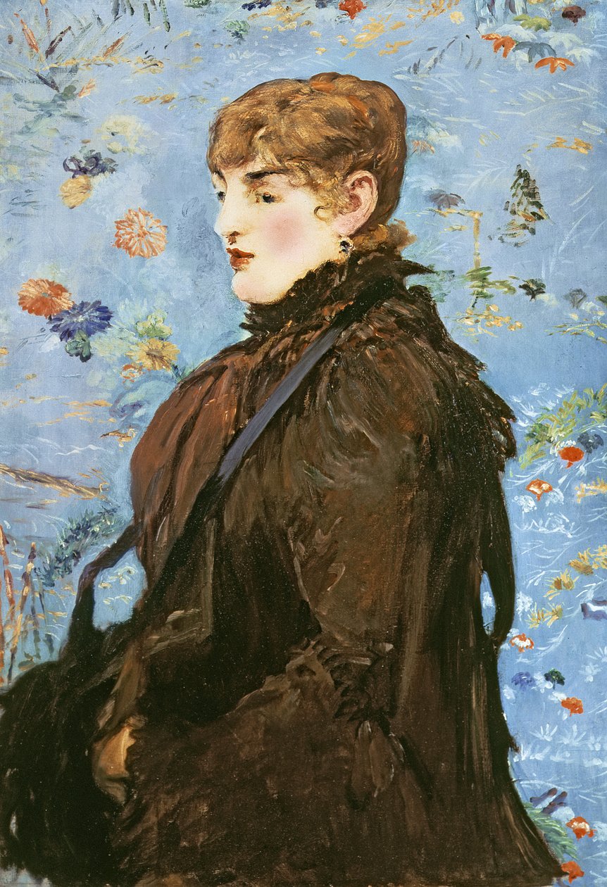 Jesień (Mery Laurent), 1882 autorstwa Édouard Manet