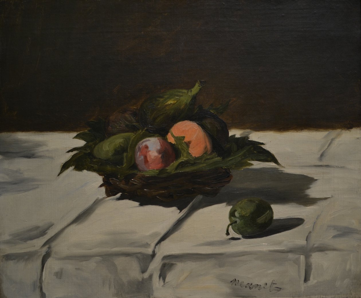 Kosz owoców autorstwa Édouard Manet