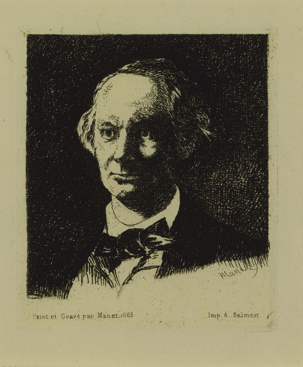 Baudelaire autorstwa Édouard Manet