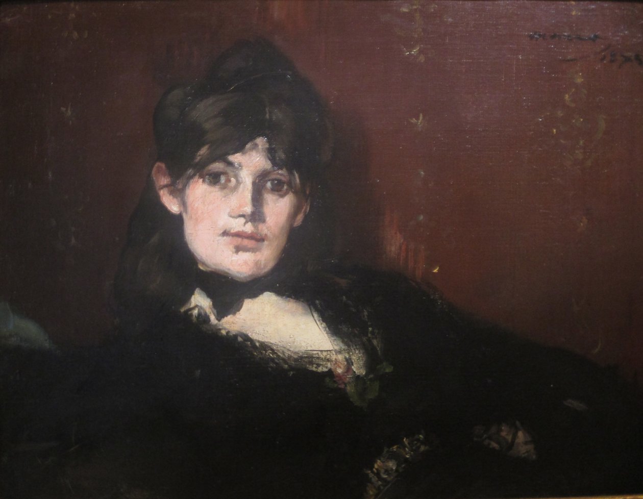 Berthe Morisot autorstwa Édouard Manet