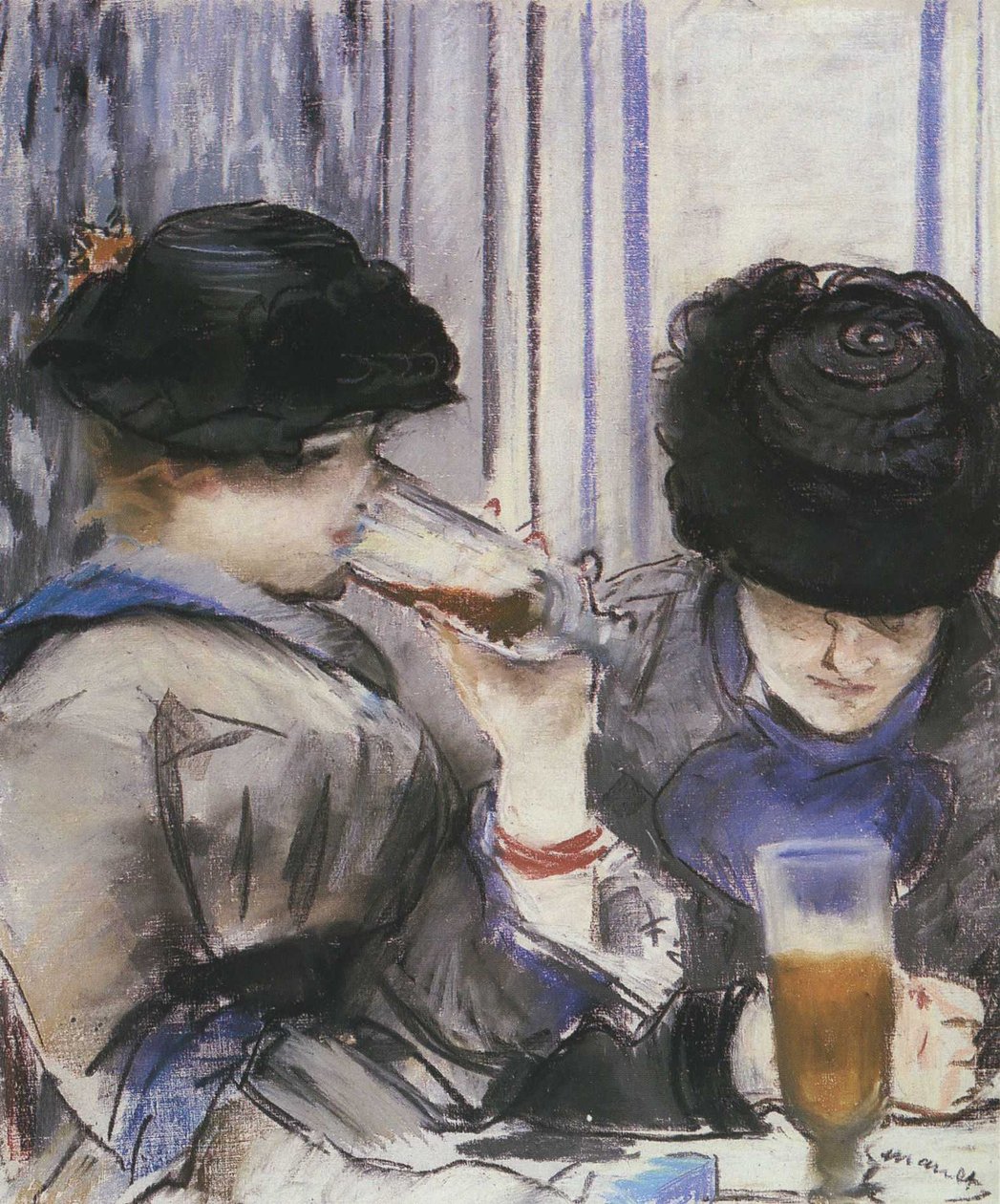 Buveuse de Bocks autorstwa Édouard Manet