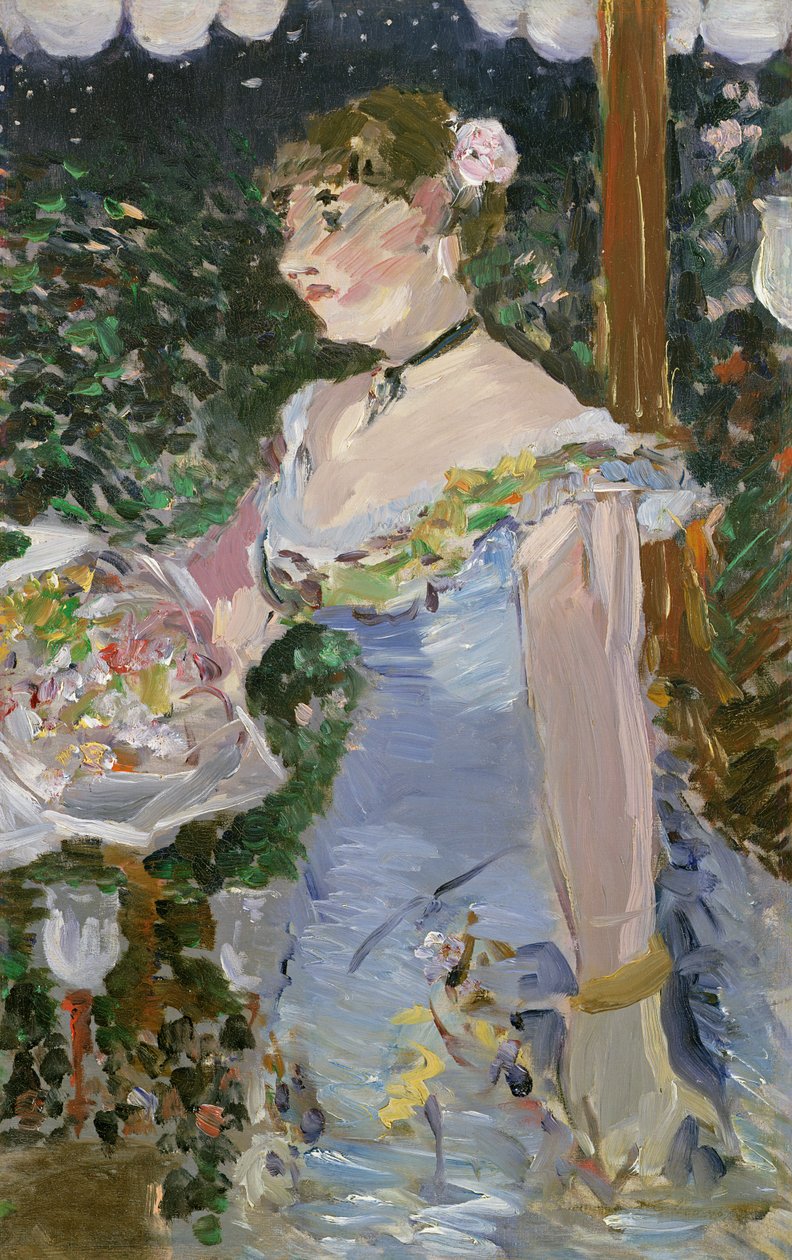 Cafe Koncert Śpiewak autorstwa Édouard Manet