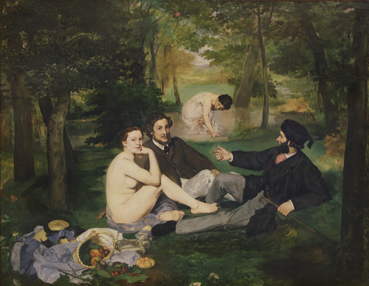 Obiad na trawie autorstwa Édouard Manet