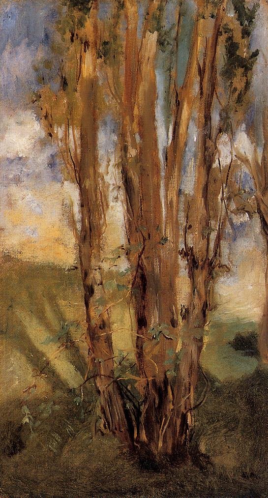 Etiuda darbres autorstwa Édouard Manet