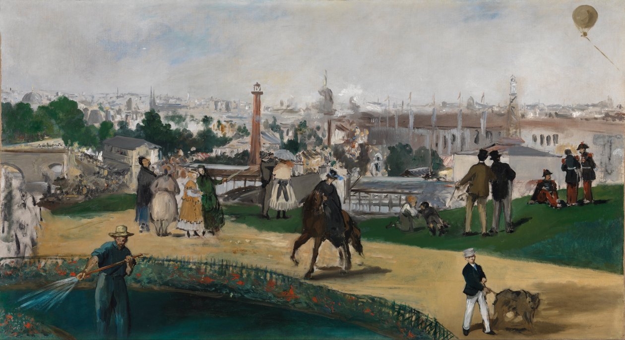 Z Wystawy Światowej w Paryżu w 1867 r. autorstwa Édouard Manet