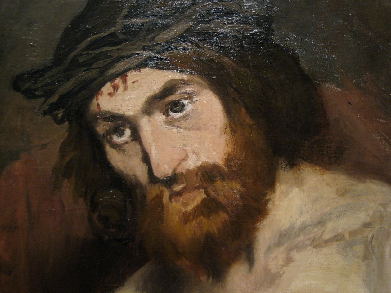 Głowa Chrystusa autorstwa Édouard Manet