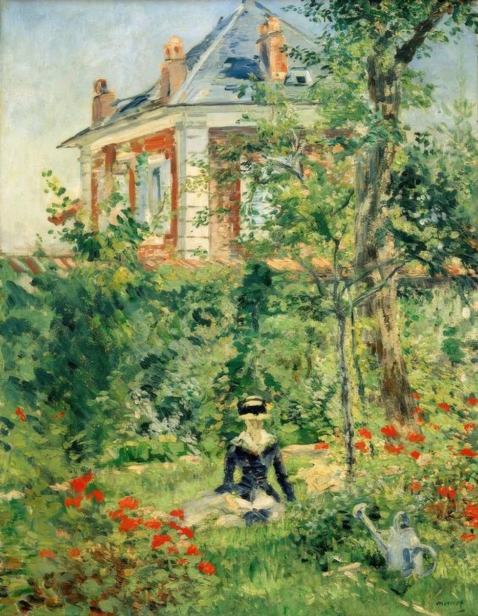 W ogrodzie Bellevue autorstwa Édouard Manet